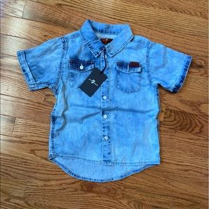 7 for all Mankind kids shirt
